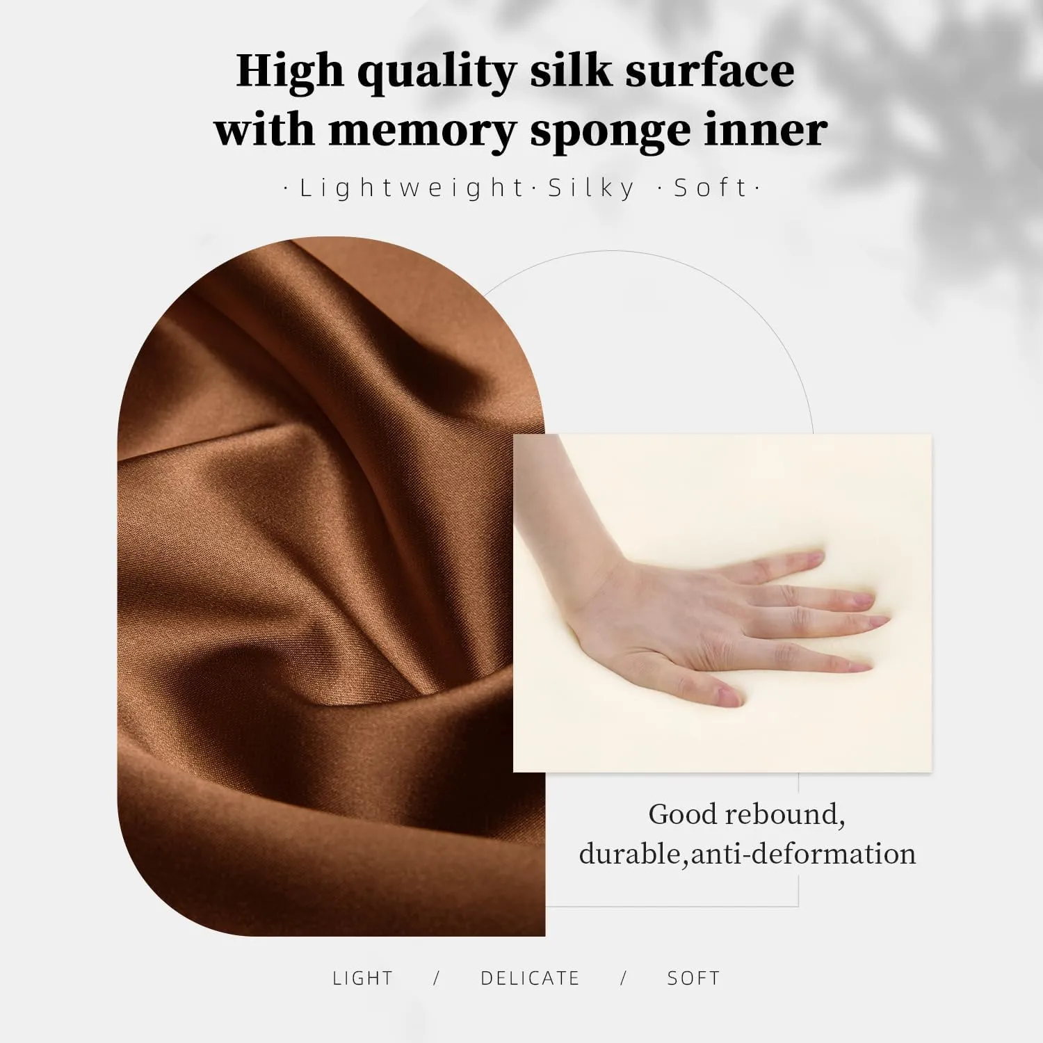 Purse Pillow Insert Compatible with Kelly Bags, Handbag Filler with Soft Satins for Luxury Bags, Soft Purse Inner Pillow with Memory Foam for Handbag Storage (Gold, KE 28 Sellier)
