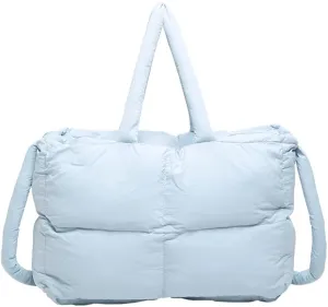 Quilted Tote Bag For Women, Puffy Purse Crossbody Puffer Bags For Women, Movement Quilted Carryall For Cute Fashion Girl