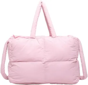 Quilted Tote Bag For Women, Puffy Purse Crossbody Puffer Bags For Women, Movement Quilted Carryall For Cute Fashion Girl