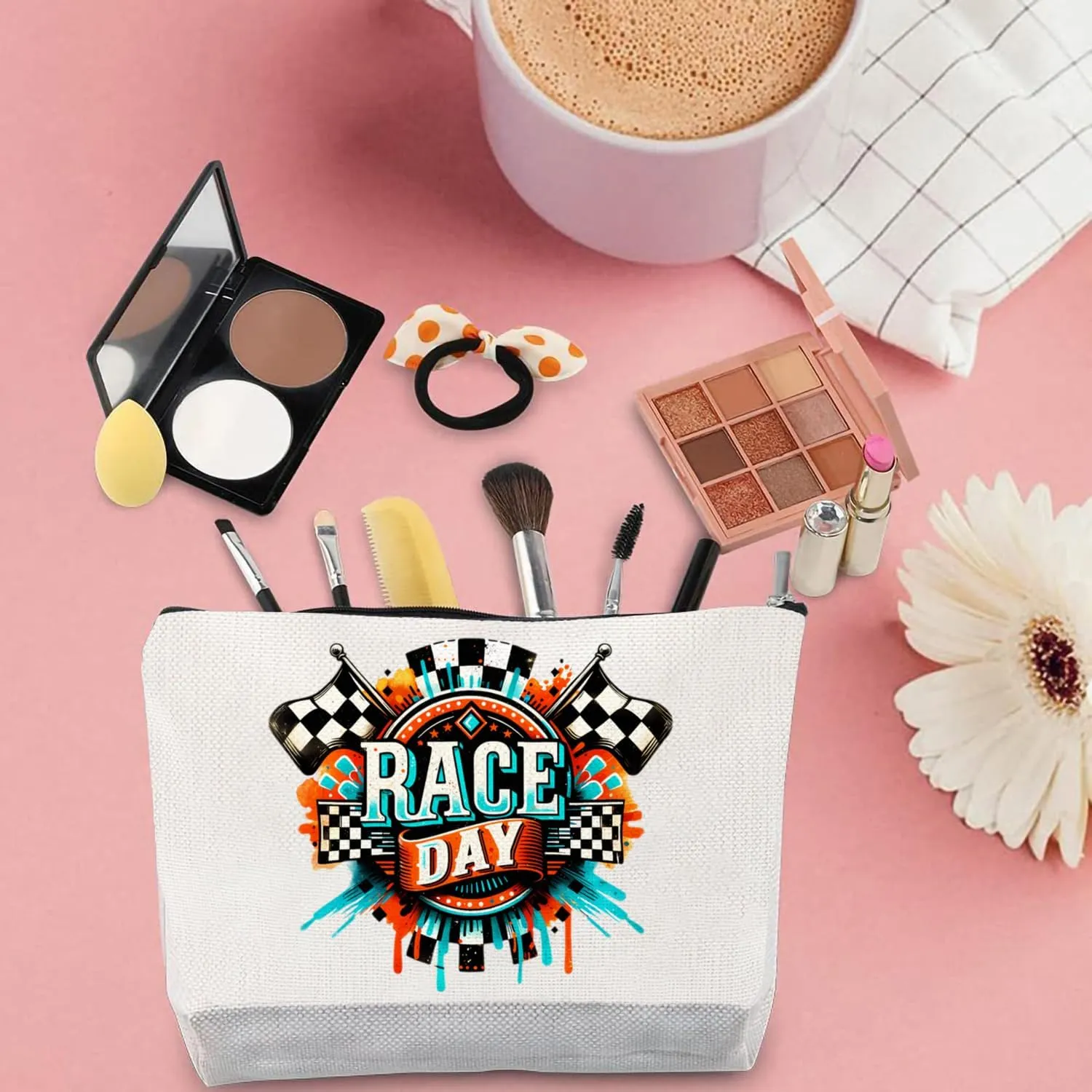 Racing Gifts Set Including Racing Makeup Bag Race Gifts Socks Race Car accessories-Race Lover Gift