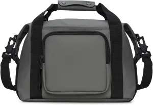 RAINS Texel Kit - Waterproof Utility Bag for School or Work, Multiple Storage Options, Shoulder & Crossbody, Fits Telescopic Handle Suitcases (Grey)