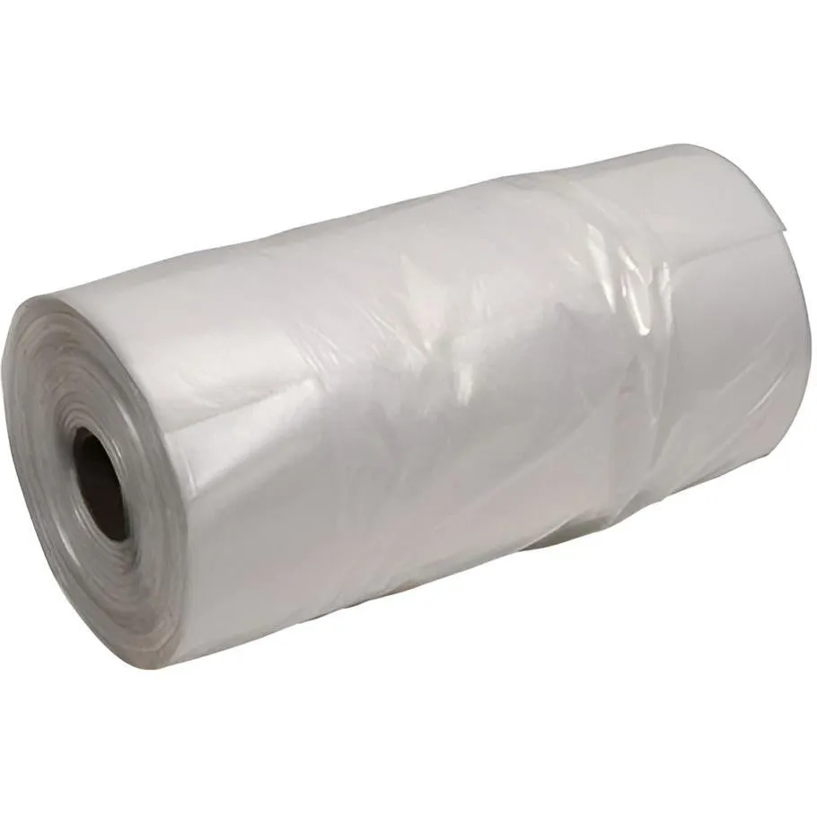 Ritesource - 14" x 20", 13 lb Clear Roll Bags, 2rl/cs, 105cs/sk - 030841