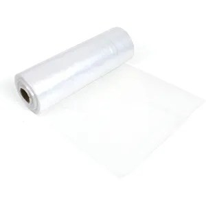 Ritesource - 14" x 20" 1.3 Mil 15 lbs Clear Roll Bags, 2rl/cs, 100cs/sk - C14205X