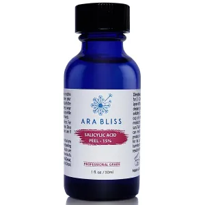 Salicylic Acid 15% Chemical Peel (BHA) - For Acne, Blackheads, Clogged Pores, Breakouts, Whiteheads, Large pores, dry skin, Oily skin , acne scars, rough skin, dull skin, Fine lines, Wrinkles, Anti-Aging – 1oz/30ml