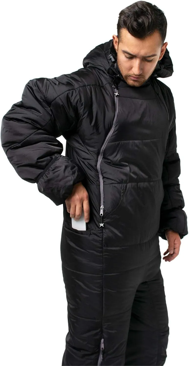 Selk'bag Original Wearable Sleeping Bag - Outdoor & Indoor Sleeping Bags - Sleeping Bag Suit - Temp Rating 35 to 44 Degrees F