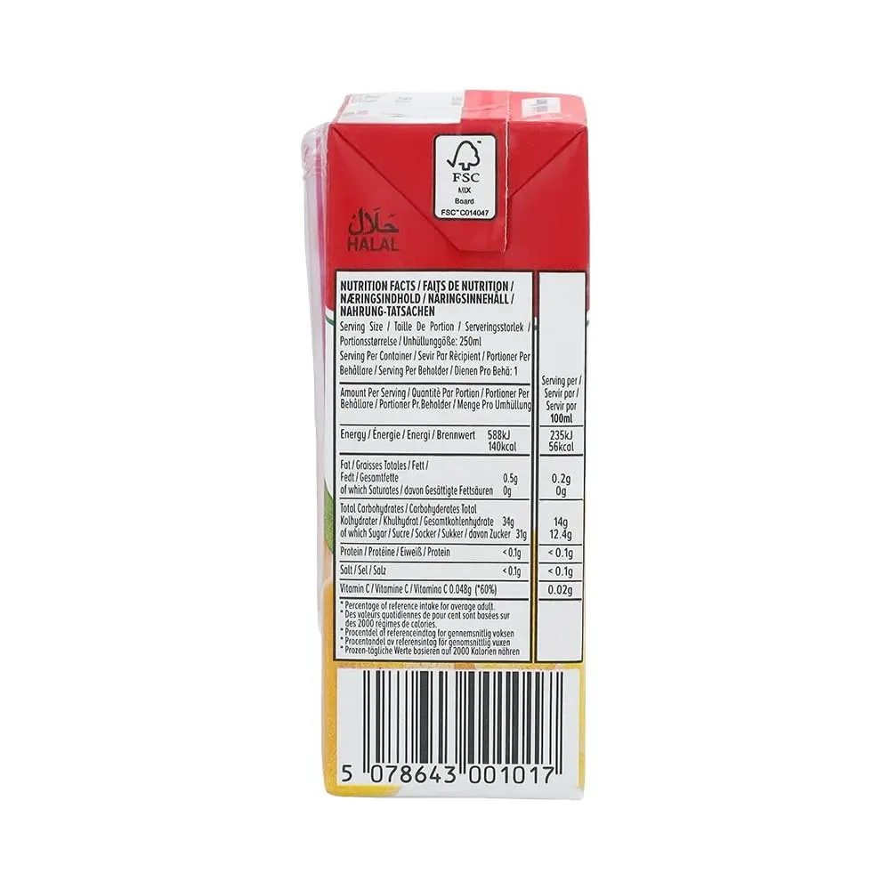 Shezan Mango Fruit Drink 250ml (8.45 Fl Oz) | Pack of 12 | Authentic Flavor and Luxurious Smoothness | Vibrant Flavor | Healthy and Delightful | Tetra Pack