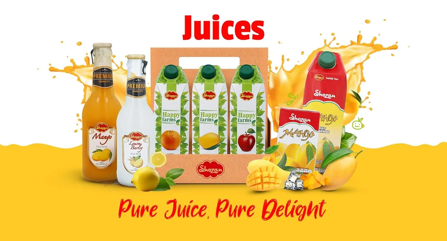 Shezan Mango Fruit Drink 250ml (8.45 Fl Oz) | Pack of 12 | Authentic Flavor and Luxurious Smoothness | Vibrant Flavor | Healthy and Delightful | Tetra Pack