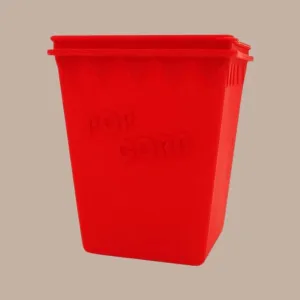Silicone Popcorn Popper (Red)