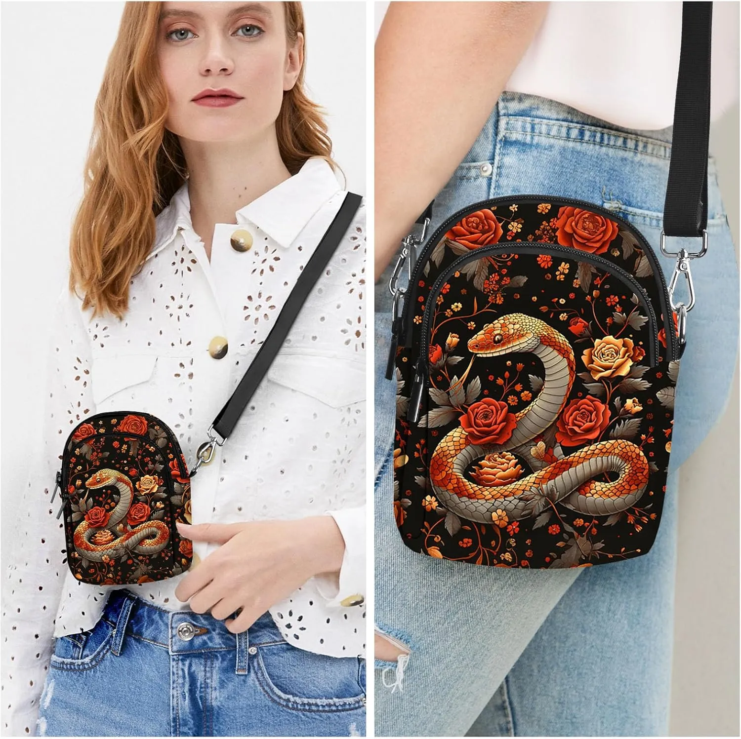 Small Crossbody Bag for Women Cell Phone Purse with Adjustable Strap Shoulder Purse Travel Wallet Bag