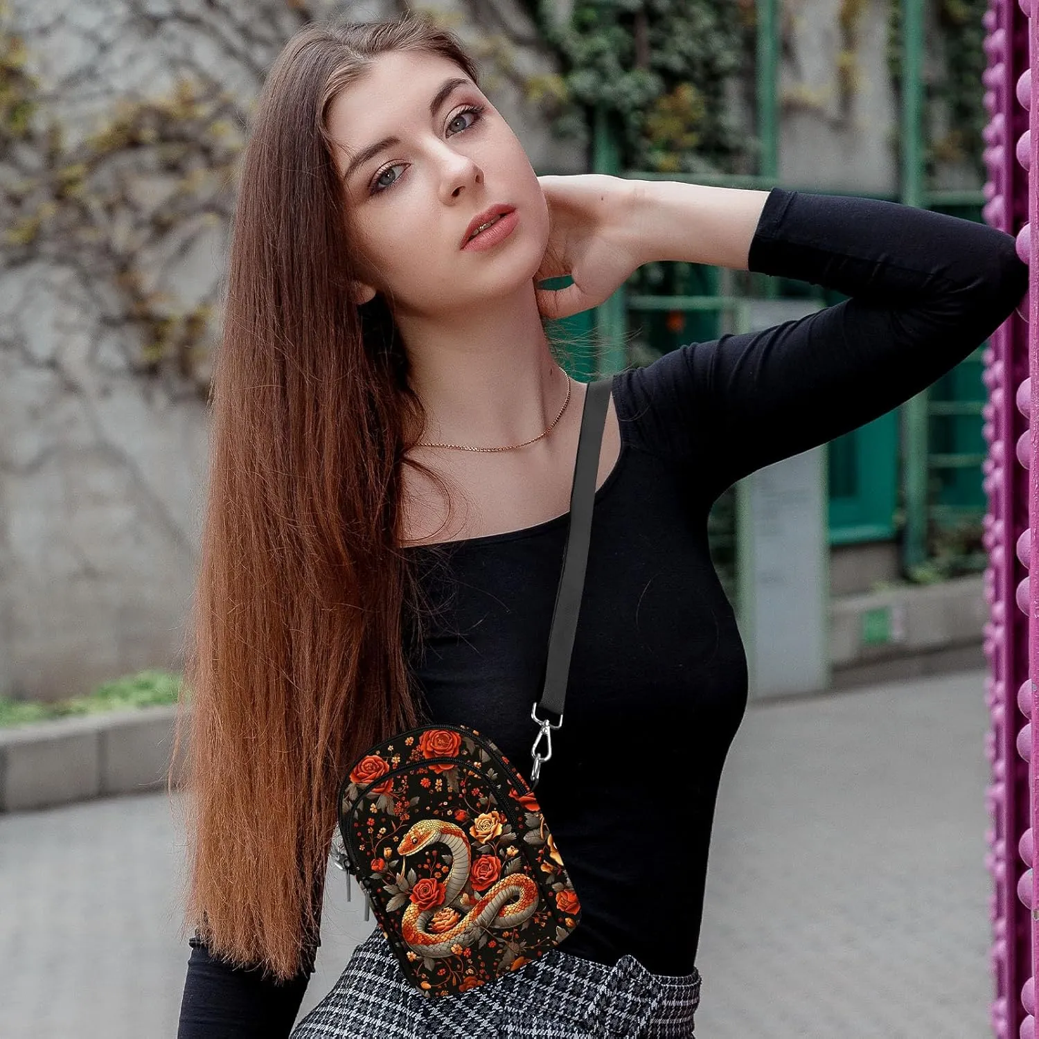 Small Crossbody Bag for Women Cell Phone Purse with Adjustable Strap Shoulder Purse Travel Wallet Bag