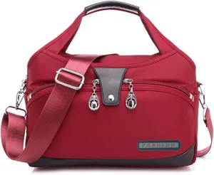 Soft Side Lightweight Underseat Tote Bag, Anti Theft Crossbody Bag for Women, Waterproof Oxford Cloth Shoulder Bags