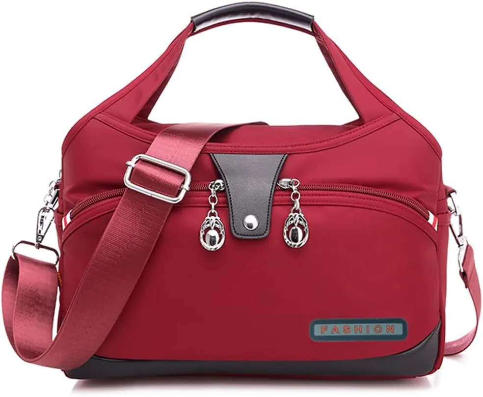 Soft Side Lightweight Underseat Tote Bag, Anti Theft Crossbody Bag for Women, Waterproof Oxford Cloth Shoulder Bags