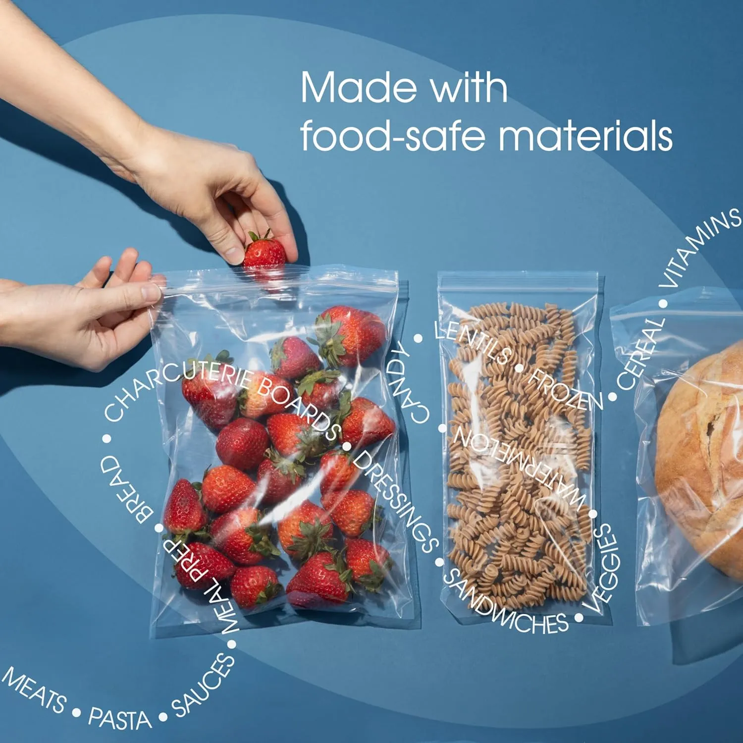 Spartan Industrial - 4” X 7” (1000 Count) 2 Mil Clear Reclosable Zip Plastic Poly Bags with Resealable Lock Seal Zipper
