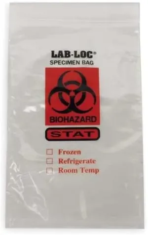 Specimen Transfer Bag, 6 In. W, PK1000-G4961153