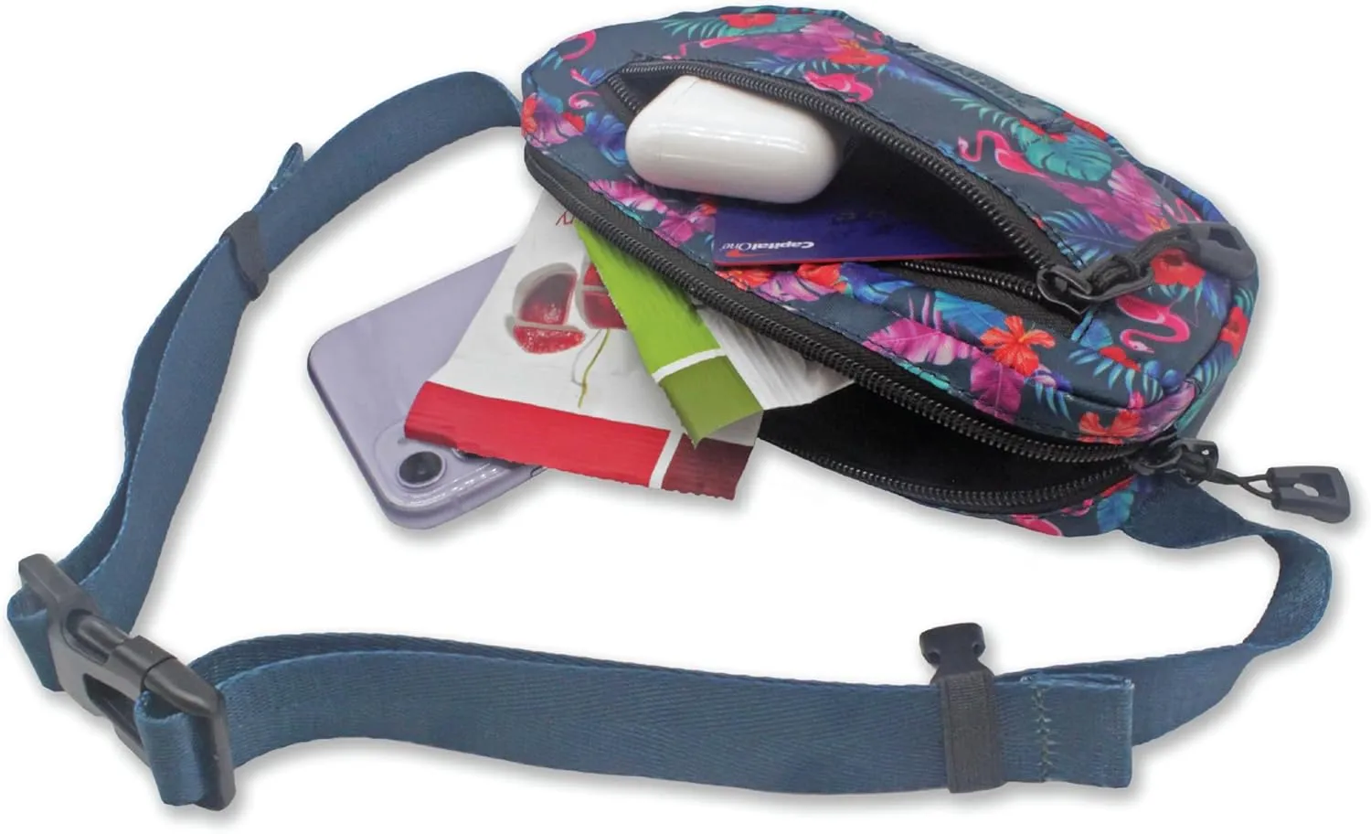 Sprints Small Cross Body Sling It Bag (Flamingos)
