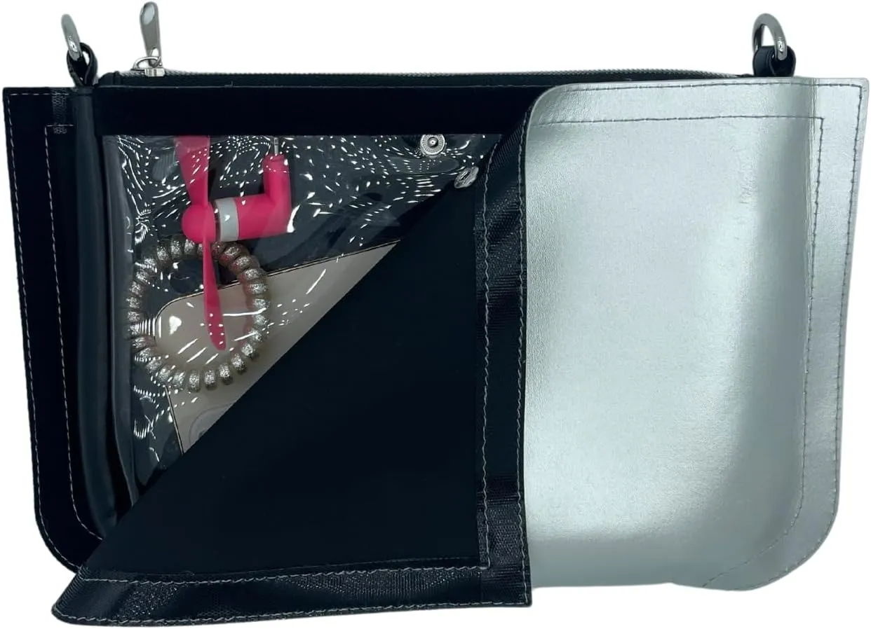 Stadium Bag Full Set - Clear Bag with Removable Outer Wrap, Stadium Approved Clear Bag for Concerts, Sports, Events
