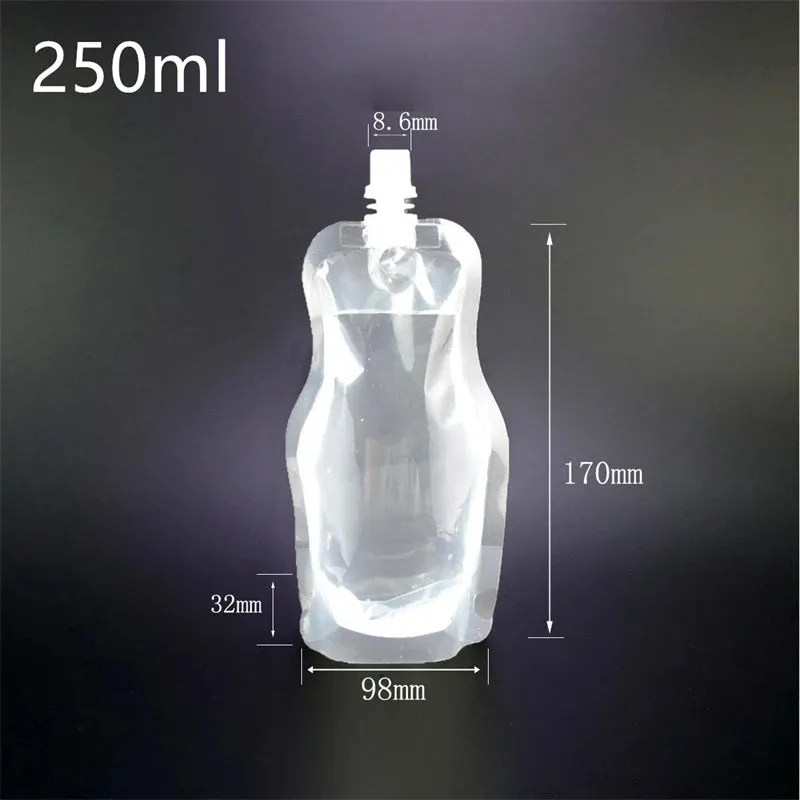 StoBag Transparent Liquid Nozzle Bags