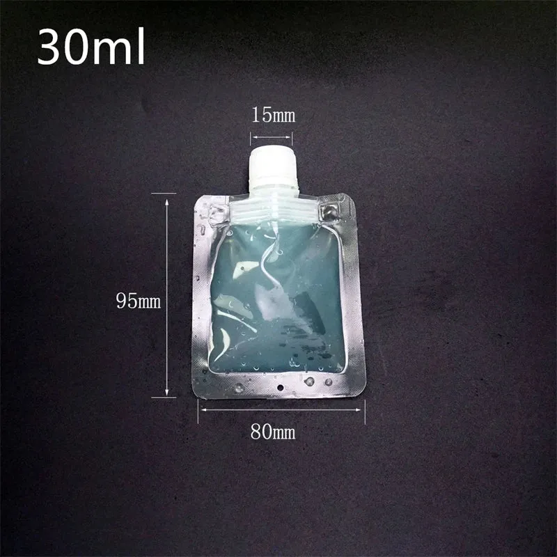 StoBag Transparent Liquid Nozzle Bags