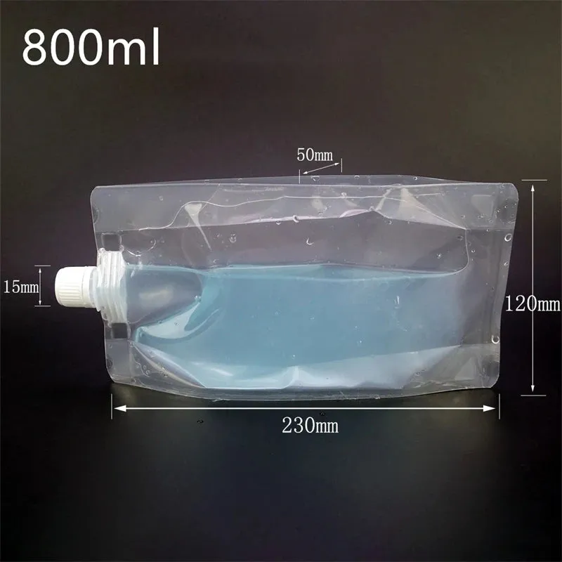 StoBag Transparent Liquid Nozzle Bags