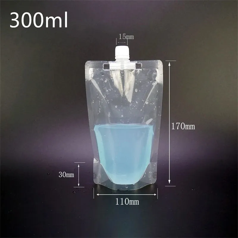 StoBag Transparent Liquid Nozzle Bags