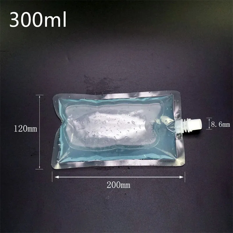 StoBag Transparent Liquid Nozzle Bags
