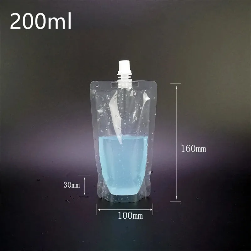 StoBag Transparent Liquid Nozzle Bags