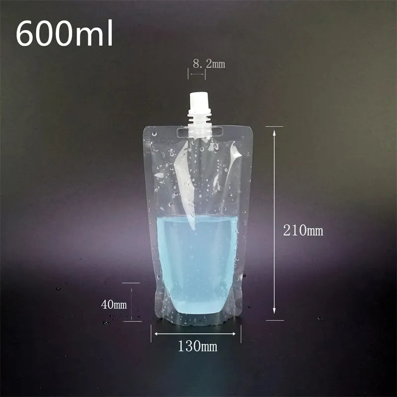 StoBag Transparent Liquid Nozzle Bags