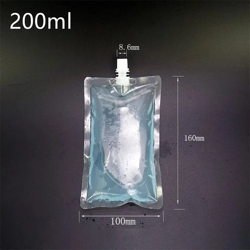 StoBag Transparent Liquid Nozzle Bags