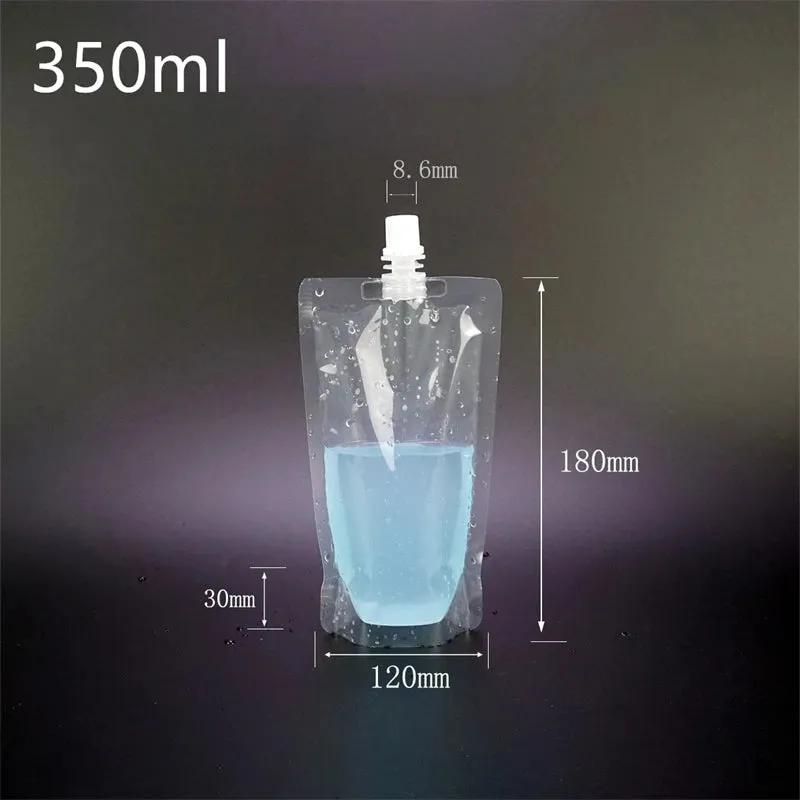 StoBag Transparent Liquid Nozzle Bags