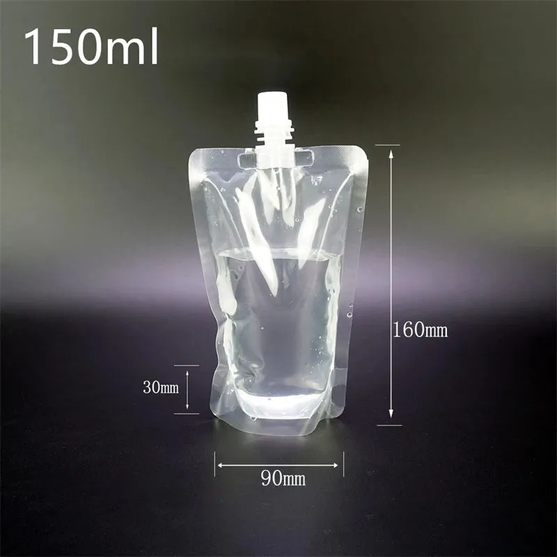 StoBag Transparent Liquid Nozzle Bags