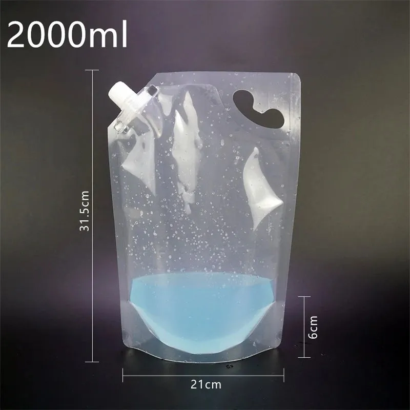 StoBag Transparent Liquid Nozzle Bags