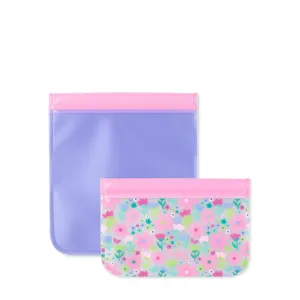 Swig Flower Power Reusable Storage Baggies (Set Of 4)