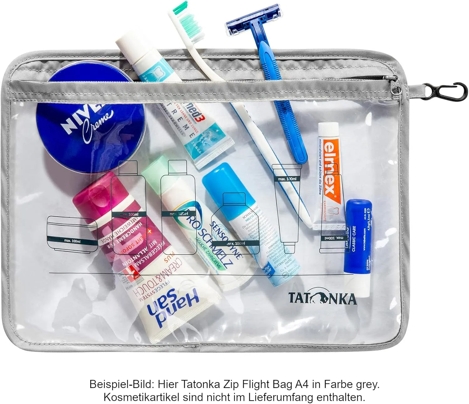 Tatonka Unisex - Adult Zip Flight Bag Set Bag, Assorted