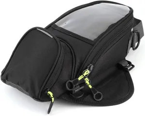 Tbest Bag Bags Fuel Bag Magnet Navigation Saddlebag Large Transparent Window Motorcycle Backpack
