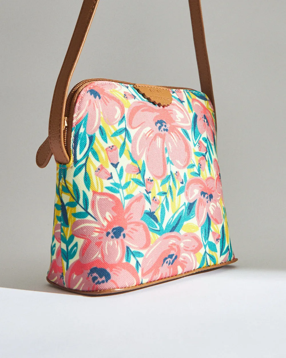 Teal By Chumbak Sunshine State Crossbody Bag ' Pink