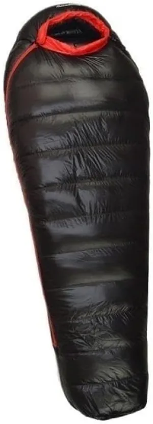 The Extended Goose Down Mummy Sleeping Bag is Filled with Warm Down and is Suitable for A Height Above 1.8 Meters.