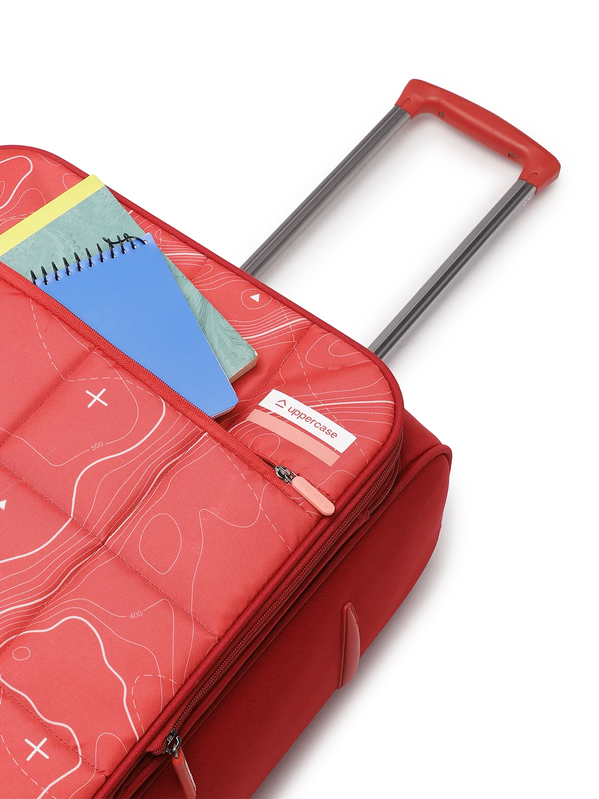 Topo Celeb Red Medium Soft Trolley