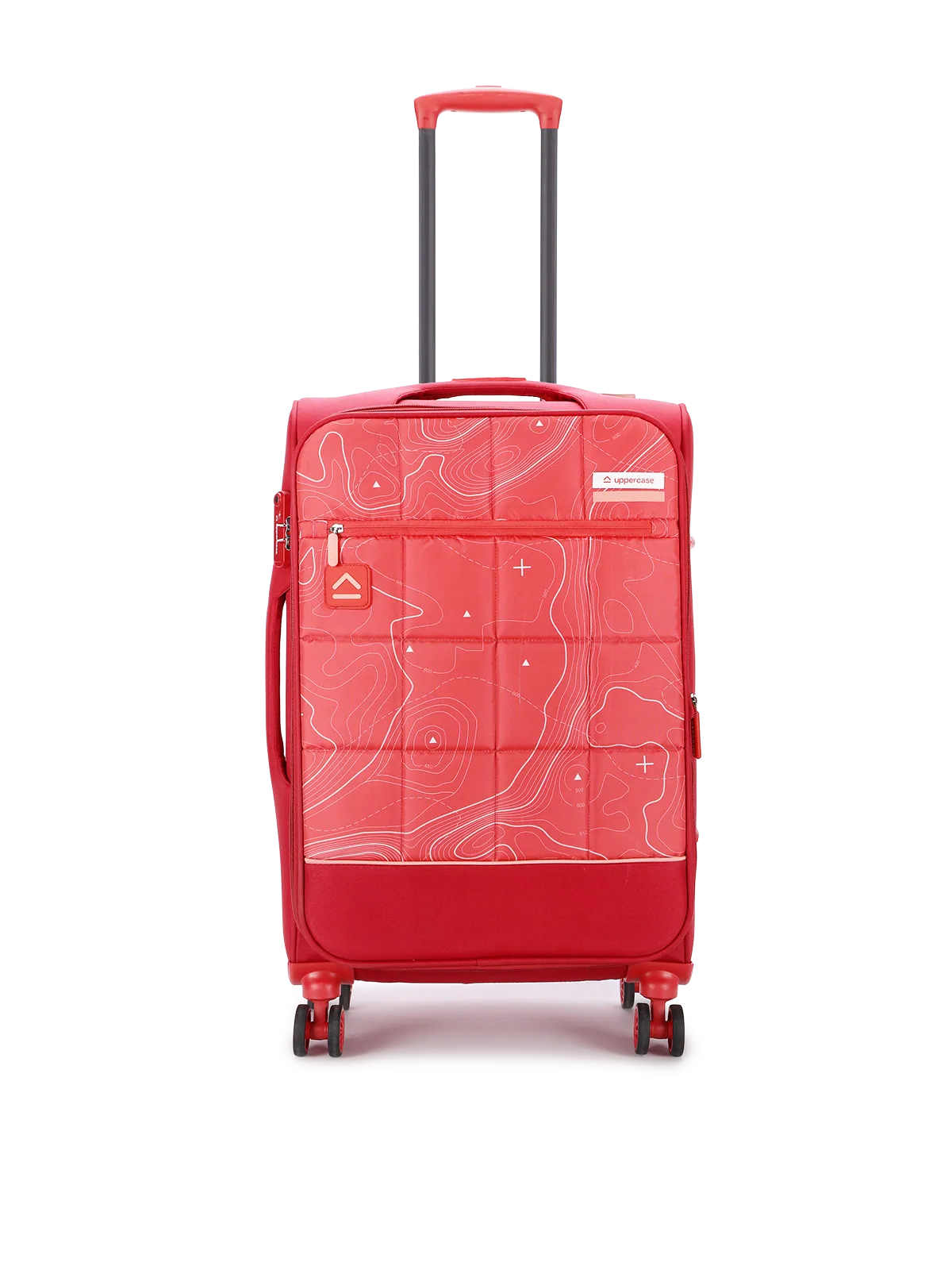Topo Celeb Red Medium Soft Trolley