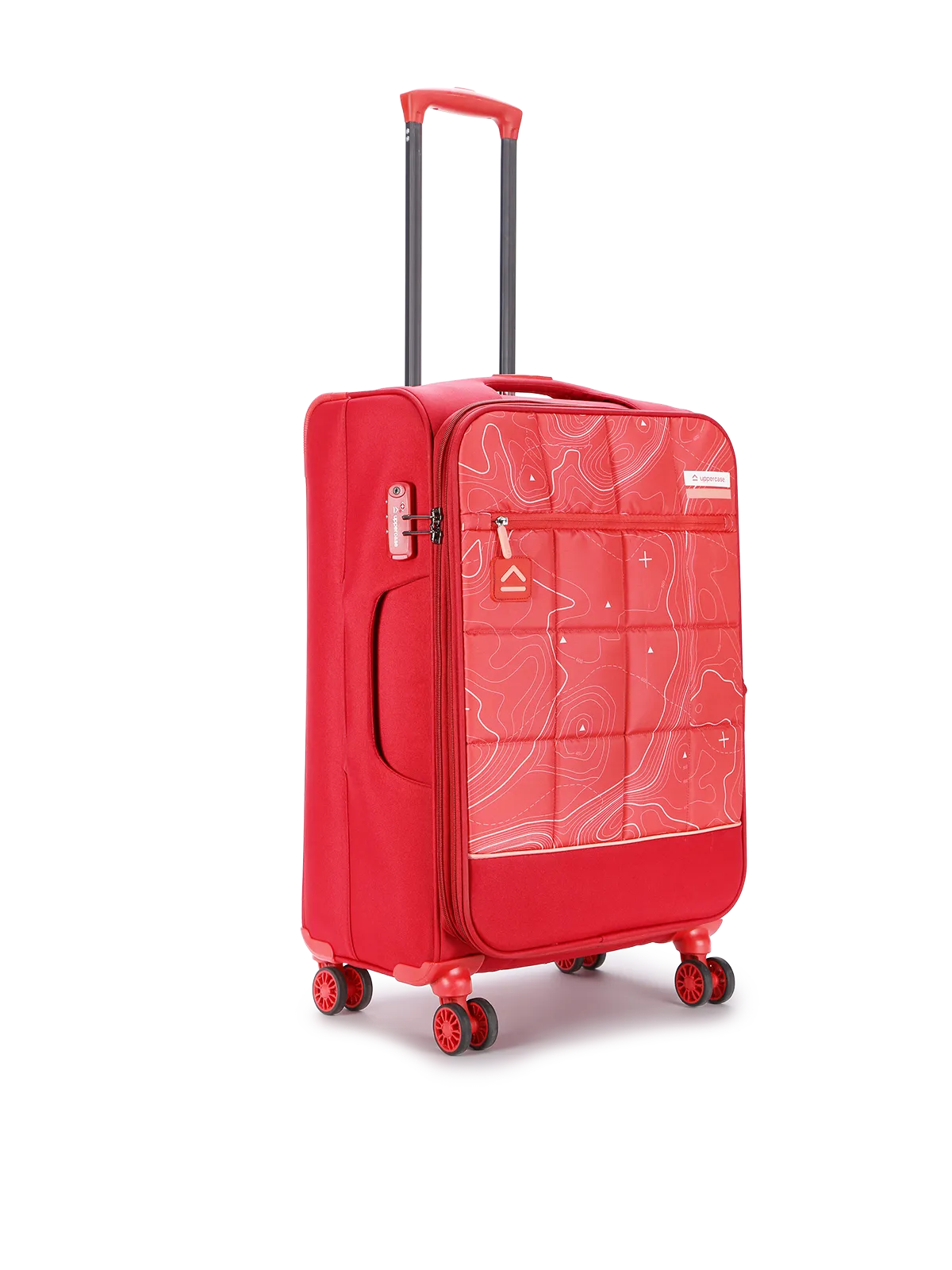 Topo Celeb Red Medium Soft Trolley