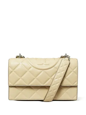 Tory Burch Fleming Vanilla Soft Bag