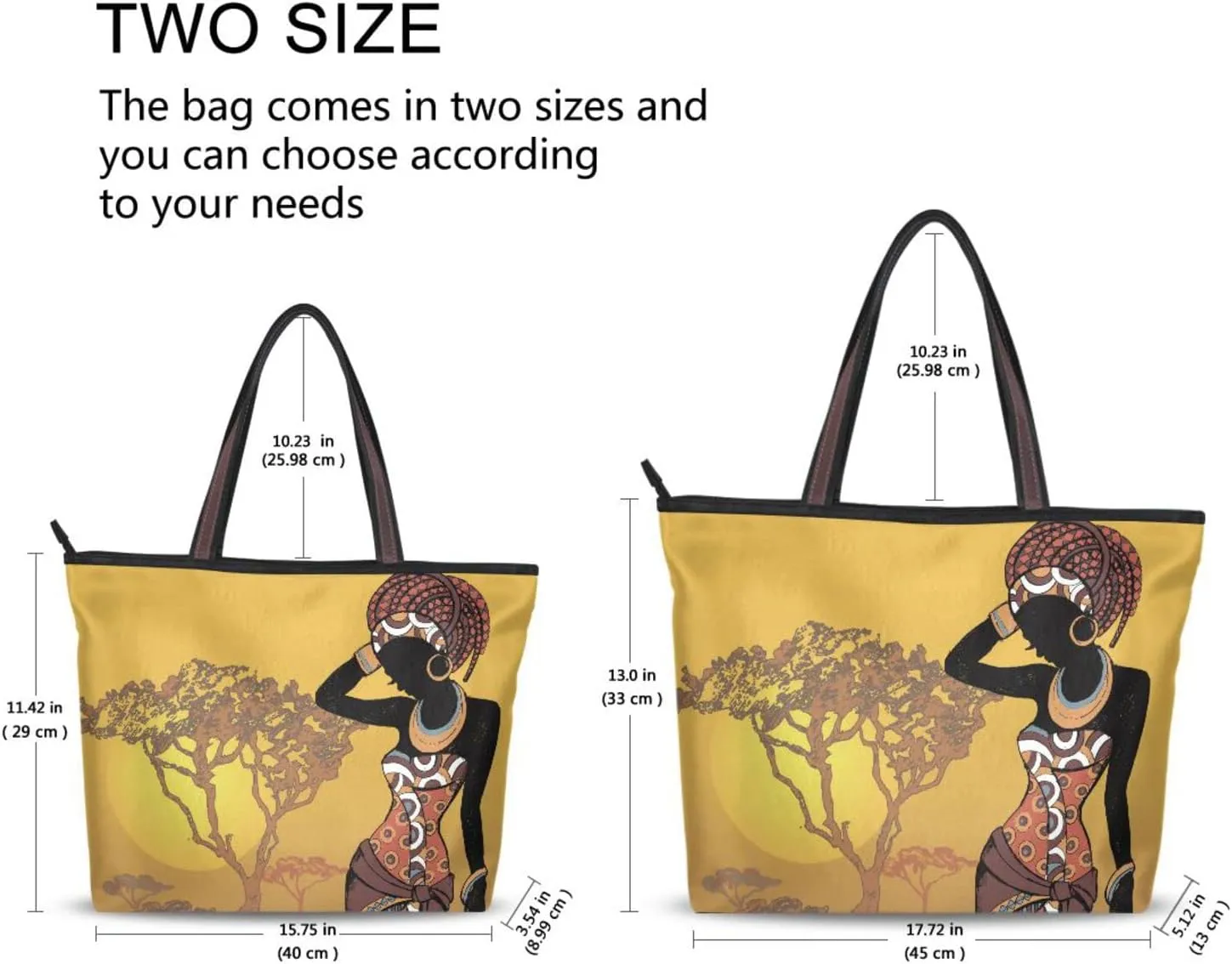 Tote Bag For Women Shoulder Bag for School Handbags for Beach Work Travel Large Tote Bag with Zipper