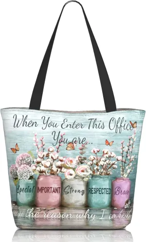 Tote Bag For Women Work Shoulder Bag Handbags Work Laptop Tote Bags For Gym Travel Shop Work Beach Gifts for Women