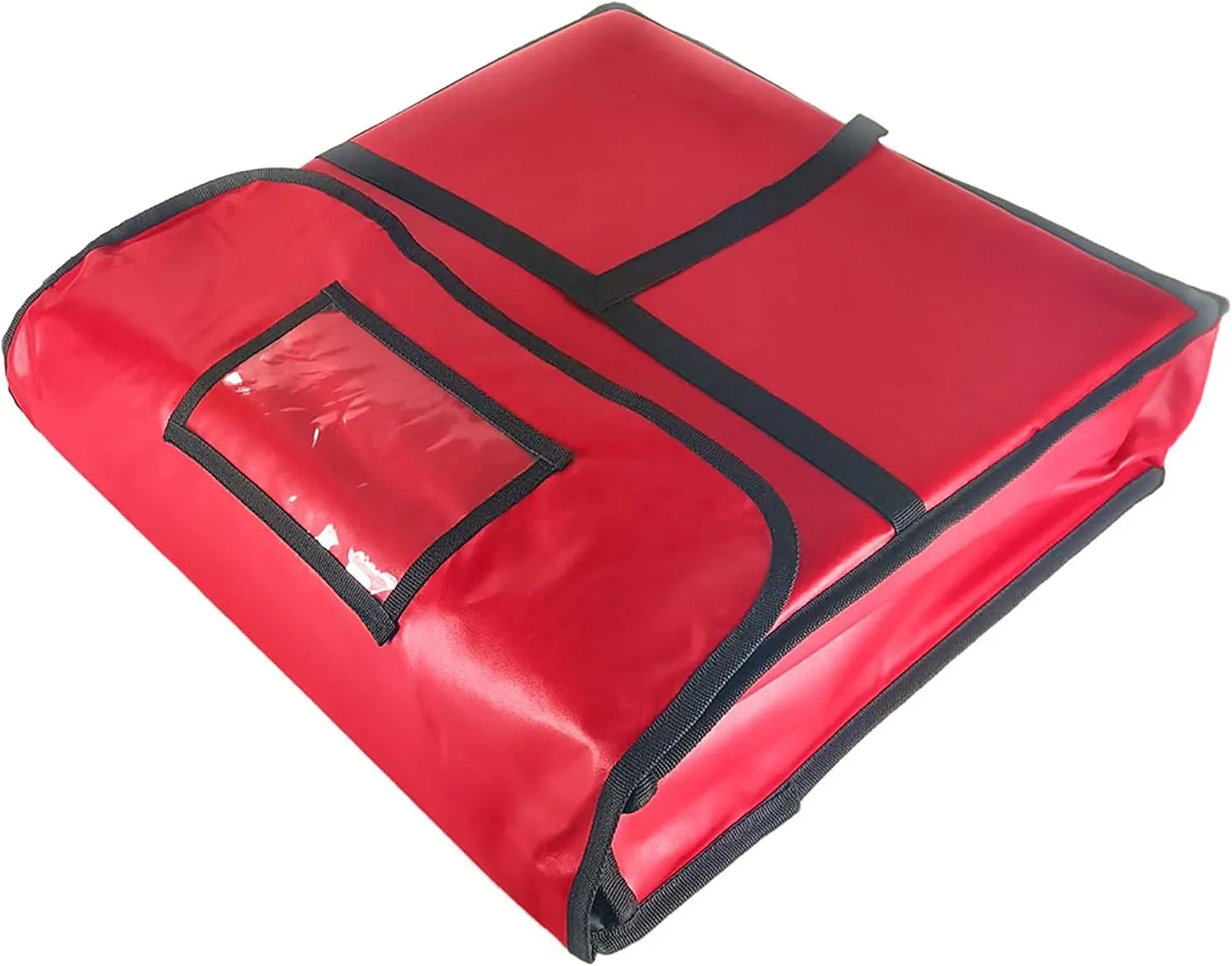 TrueCraftware- 20" x 20" Insulated Pizza Bag Holds 2 of 18" Pizza Leatheroid's PVC with Nylon Edges Exterior- Insulated Pizza Warmer Bags Pizza Delivery Bags Pizza Bag for Personal Professional Use
