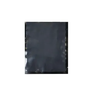 UltraSource - Vacuum Chamber Pouches, Durable 4-Mil Thickness, Improved Puncture Resistance, Pre-Cut Bags with Notch, Clear and Metalized Film (8" x 10" (Pack of 1000), Black/Clear)