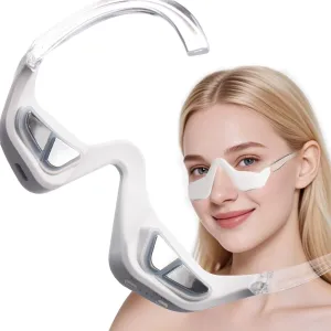 Under-Eye Red Light Therapy Device, Red Light Therapy Glasses Microcurrent Eye Massager Red Light Eye Mask for Eye Bags Dark Circles Puffiness Wrinkles Fine Lines