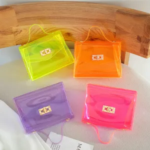 Unique Women's Korean Fashion Mini Transparent Shoulder Bags