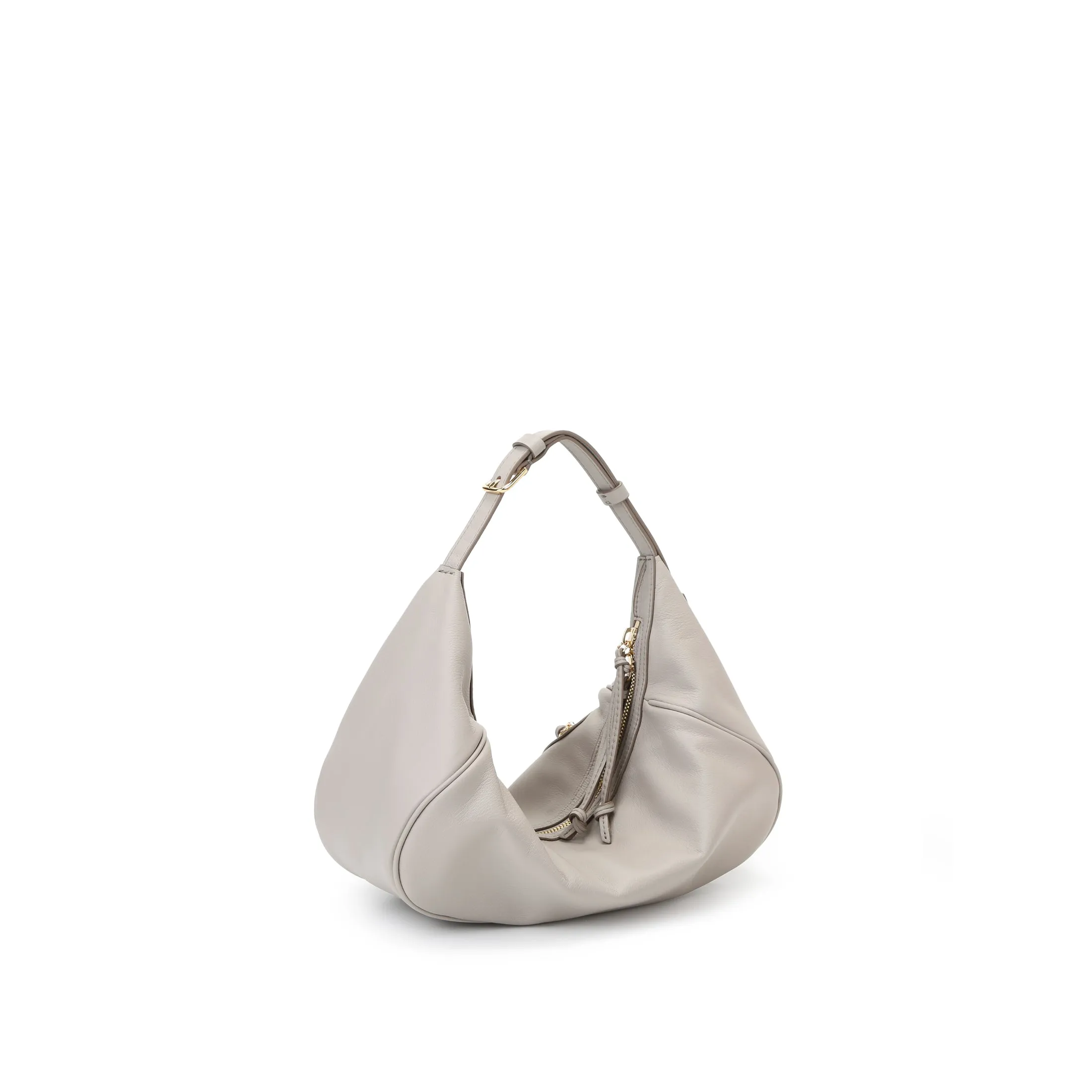 Ursula V11 2-Way Drape Petit Sac Hobo/Sac Bandoulière - Gris