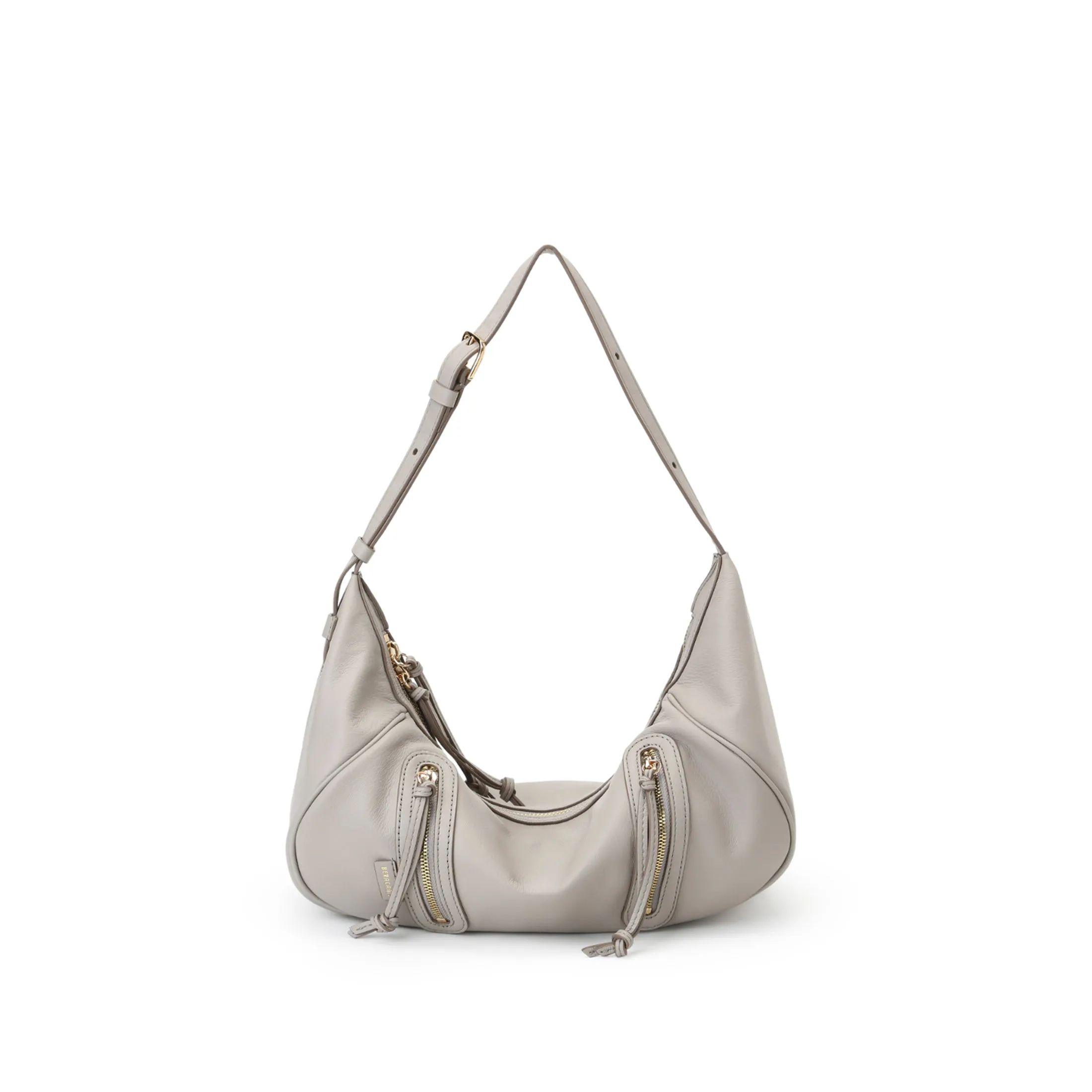 Ursula V11 2-Way Drape Petit Sac Hobo/Sac Bandoulière - Gris