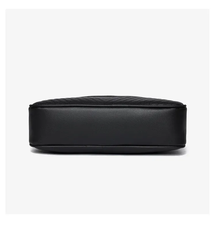 Veloria™ Soft Shell PU Messenger Bag