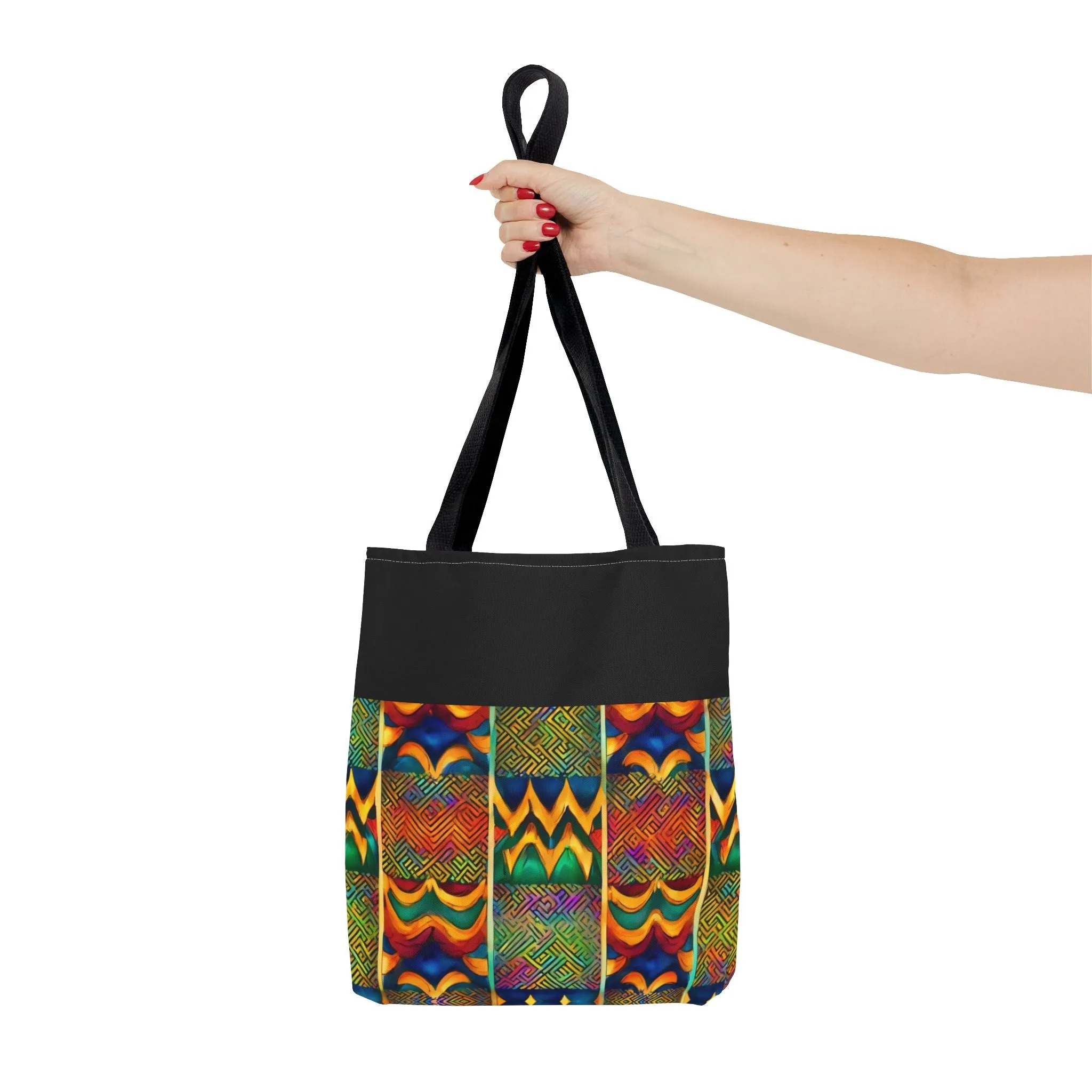 Vibrant Fusion Tote (AOP)